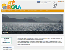 Tablet Screenshot of aperegala.com